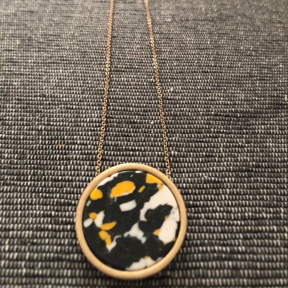 🌍 Marble Pendant Necklace 🌍